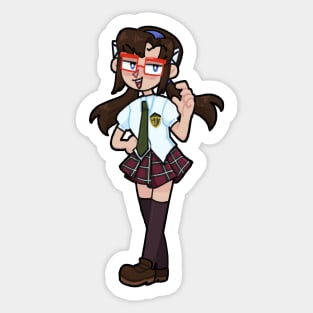 Mari Vibing Sticker